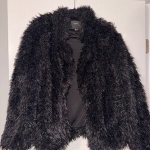Forever 21 Black Teddy Jacket